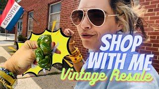 “No Buyers Remorse”| SHOP WITH ME | VINTAGE RESALE | ANTIQUE MALL FINDS | THRIFTING | FLEA MARKET