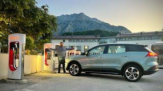 Tesla Superchargers Are Open! We Charge A Non-Tesla On A Supercharger For The First Time