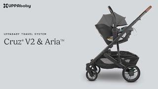 UPPAbaby Cruz V2 Stroller & Aria Car Seat Travel System