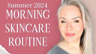 Typical Summer Morning Skincare With Me (Summer 2024)