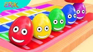 Surprise Eggs Kids Song | BluLoo Nursery Rhymes & Kids Songs