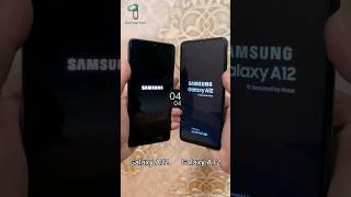 Samsung A12 vs A32 Boot Speed Test | Samsung Galaxy A12 Vs Samsung Galaxy A32 #shorts #viral