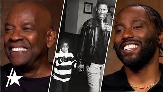 Denzel Washington & John David Washington React To SWEET Father-Son Photo