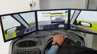 TecknoSIM car driving simulator by Tecknotrove system pvt ltd, made in India #viral