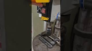 Emergency Foot Stop for Pedestal Drill