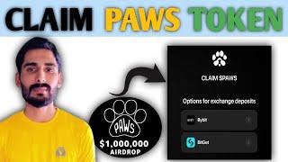 Paws Airdrop Withdraw to Exchanges|Paws Token Claim Process|Paws Airdrop Listing|