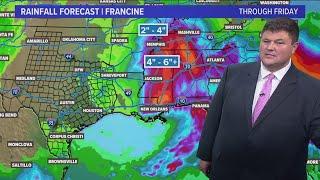 DFW Weather: Summer temperatures return this weekend, tracking Hurricane Francine