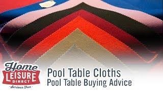 What are the Differences Between Pool Table Cloths? - Pool Table Buying Advice