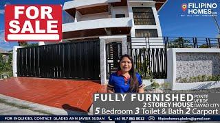 PONTE VERDE FULLY FURNISHED HOUSE FOR SALE (DAVAO CITY) - SOLD