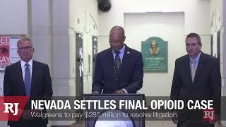 Aaron Ford gives opioid litigation update