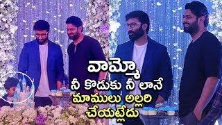 Prabhas Attends Gopichand Second Son Birthday | Filmy Monk