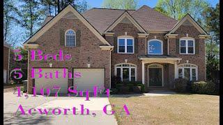 Beautifully Kept 5 bed 5 Bath | Move-In Ready | Brookstone Country Club | Acworth GA
