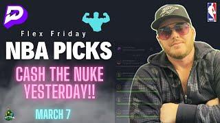 NBA PrizePicks Today | Best 5 Picks | Friday  | 3/7/2025 | I We CASHED the Big ONE!