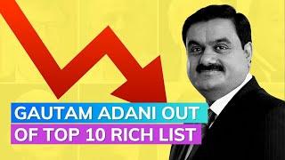 Hindenburg Effect: Adani Out Of Top 10 Rich List