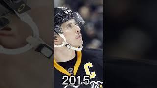 Sidney Crosby over the years