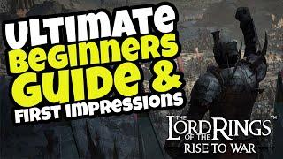 Ultimate Beginners Guide & First Impressions: Lord of the Rings: Rise To War | Mobile Strategy Game