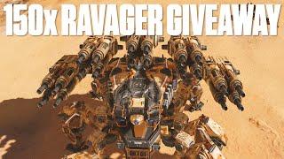  War Robots: Your Chance To Win A Ravager Robot – Ravager Giveaway Live Stream