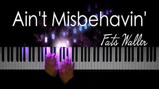 Ain't Misbehavin' (1929) | Fats Waller | Stride Piano Cover