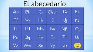 El abecedario en español