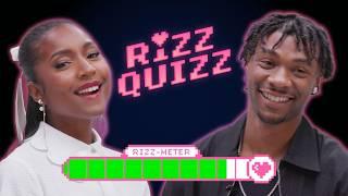 "Outer Banks" Jonathan Daviss and Carlacia Grant Find Out How Much Rizz They Have | Rizz Quizz