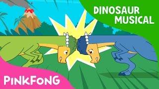 The Head-butting Master, Pachycephalosaurus | Dinosaur Musical | Pinkfong Stories for Children