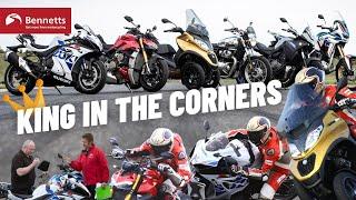 Which motorcycle is King of the Corners? Get the datalogger out!