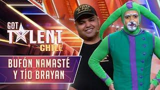 Bufón Namasté y Tío Brayan | Audiciones | Got Talent Chile 2024