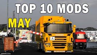 TOP 10 ETS2 MODS - MAY 2025 | Euro Truck Simulator 2 Mods