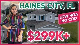 2024 New Construction Homes in Haines City, FL under $300K with no CDD! LOW HOA