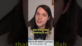 Muslim Regrets Asking Atheist This Question