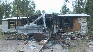 High Springs family lost their home after power was restored