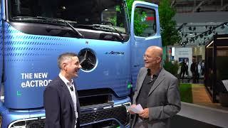 IAA 2024: Kurzinterview mit Dr. Rainer Müller-Finkeldei, Entwicklungschef Mercedes-Benz Trucks