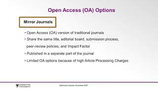 Open Access Publishing