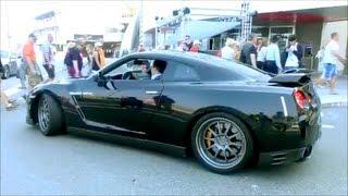 GODZILLA 850HP Nissan GTR 35 Acceleration Sound !