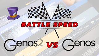 Genos vs Genos2, comparing the speed of booting and installing the Pack wirelessly and via USB stick