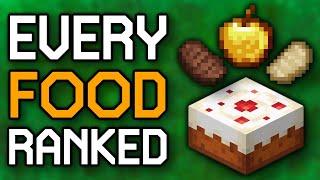 Ranking EVERY Food in Minecraft