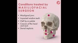 Conditions Treated by Maxillofacial Surgeon | #maxillofacial #maxillofacialsurgery #shorts