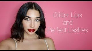 Lip Art and Lashes!!!- Chantel Jeffries