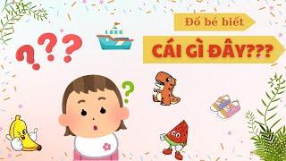 Cái Gì Đây | Đố Bé Nhận Biết Đồ Vật Và Con Vật | Dạy Trẻ Thông Minh Sớm | Melly Tủ Sách Thú Vị