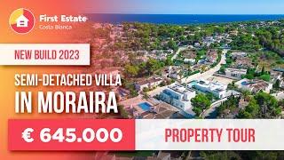 ️ Modern Villa in Moraira - NEW BUILD 2023