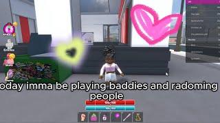 Randoming People in Baddies Roblox