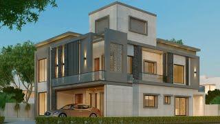 Searching for Modern & Latest House Design ???Here is a Complete 10 Marla (40X70) Corner House