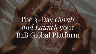 Day 1 | The 3-Day Curate & Launch your B2B Global Platform