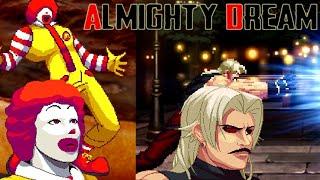 Almighty Dream - Ronald and Rugal - All Super Moves - IKEMENGO/Mugen fan game