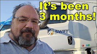 My first load after 3 months! || Swift Casual Fleet || Trucker Talk