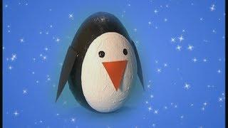 Mister Maker Christmas Make - How to Make a Wobbly Penguin