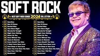 Elton John, Phil Collins, Eric Clapton, Bee Gees | Old Classic Soft Rock | 70s 80s 90s Love Songs