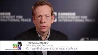 WJP Rule of Law Index: Thomas Carothers, Carnegie Endowment for International Peace