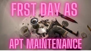 1st Day as an apartment maintenance person