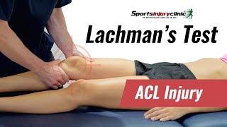 Lachman's Test - ACL Injury